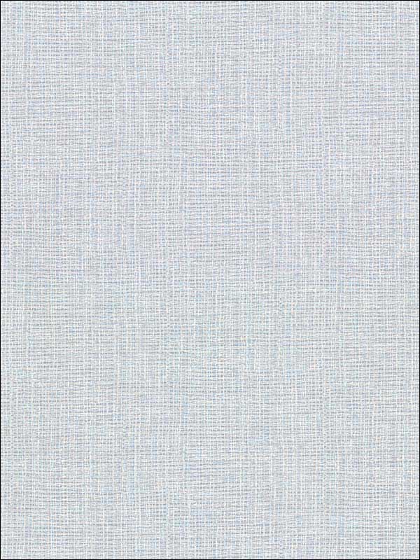 Claremont Faux Grasscloth fabric in sky blue color - pattern number 2921-50602 - by Warner in the Warner Textures IX 2754 Mainstreet collection