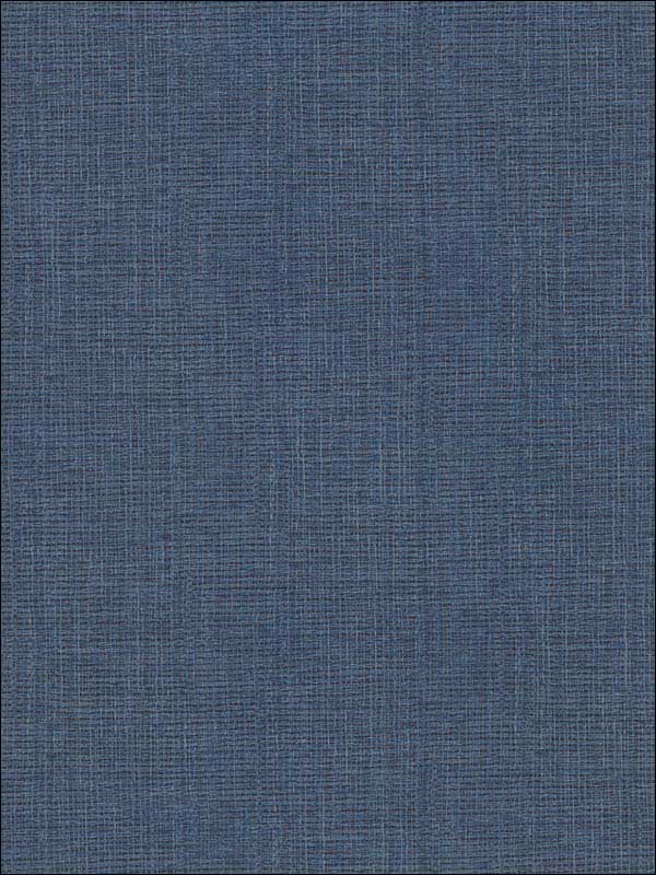 Claremont Faux Grasscloth fabric in indigo color - pattern number 2921-50612 - by Warner in the Warner Textures IX 2754 Mainstreet collection