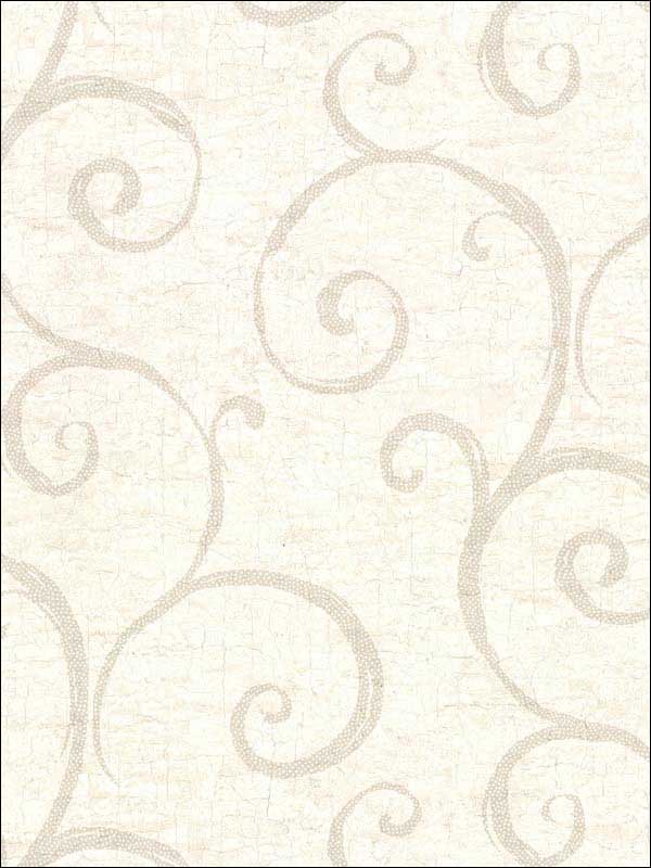 Newbury Geometric Faux Plaster wallpaper in cream color - pattern number 2921-50717 - by Warner in the Warner Textures IX 2754 Mainstreet collection