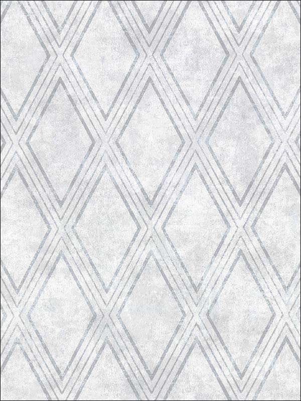 Dartmouth Faux Plaster Geometric fabric in sky blue color - pattern number 2921-51010 - by Warner in the Warner Textures IX 2754 Mainstreet collection