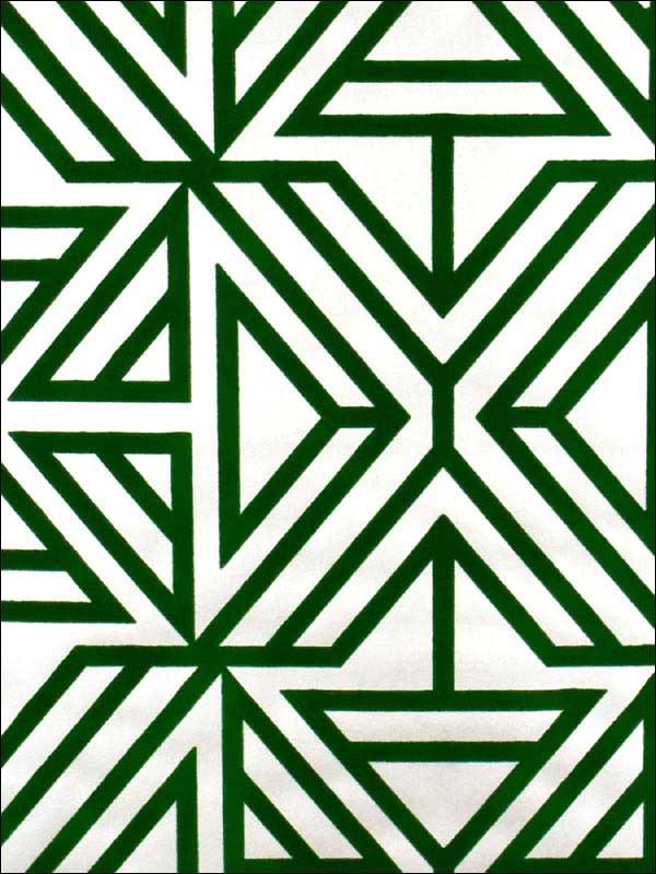 Helios Geometric fabric in green color - pattern number 2902-87332 - by A Street Prints in the Theory collection