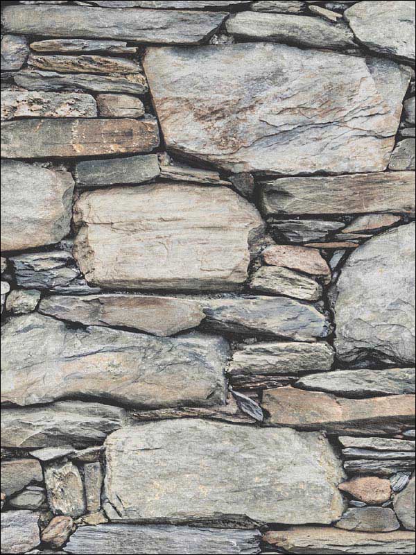 Cesar Wall fabric in grey color - pattern number 2922-22304 - by A Street Prints in the Trilogy collection