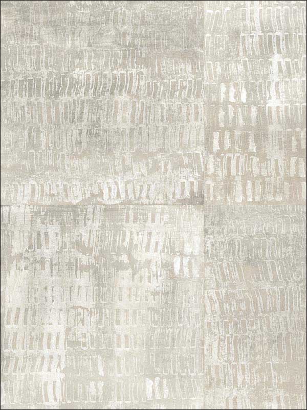 Conundrum Faux Metal wallpaper in silver color - pattern number 2922-25382 - by A Street Prints in the Trilogy collection