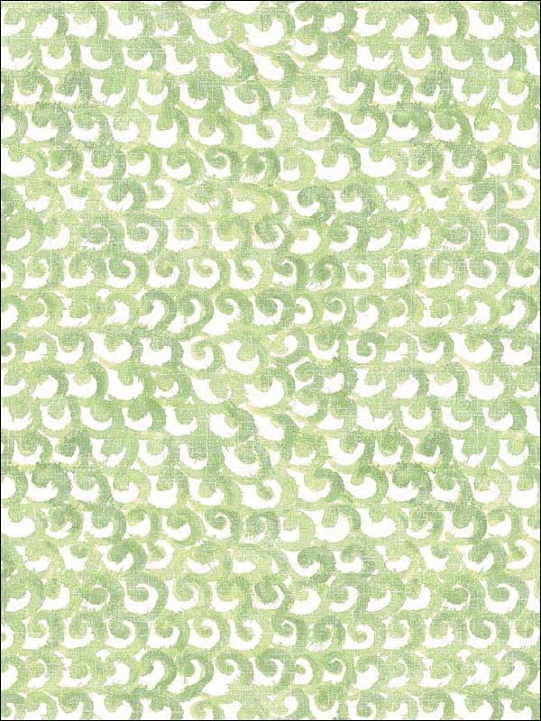 Saltwater Wave fabric in green color - pattern number 3120-13631 - by Chesapeake in the Sanibel collection