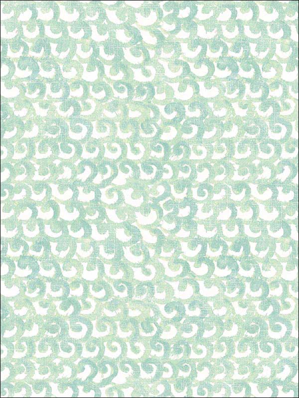Saltwater Wave fabric in teal color - pattern number 3120-13635 - by Chesapeake in the Sanibel collection