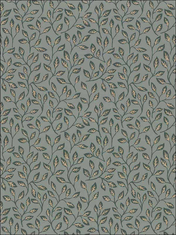 Posey Vines wallpaper in green color - pattern number 2948-33020 - by A Street Prints in the Spring collection