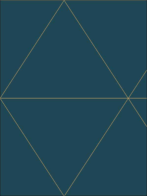Twi Modern Geometric wallpaper in teal color - pattern number 2904-24228 - by Brewster in the Fresh Start Kitchen and Bath collection