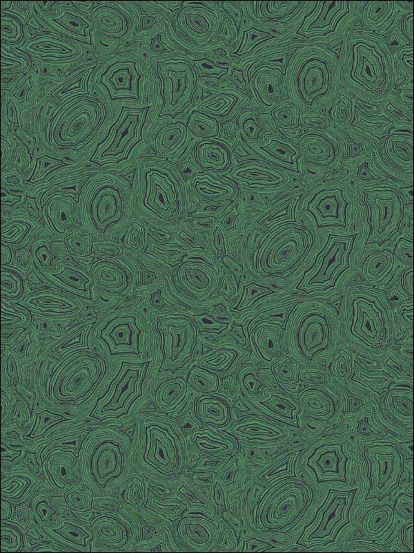 Malachite fabric in emerald black color - pattern number 114/17035.CS.0 - by Cole and Son in the Fornasetti Senza Tempo collection