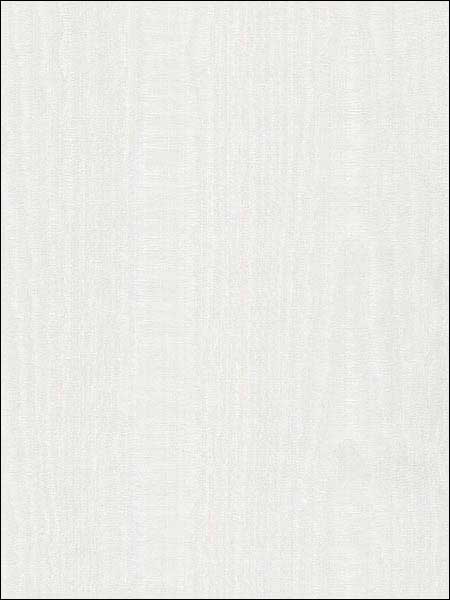 Moire wallpaper in pearl white color - pattern number SL27502 - by Patton Norwall in the Simply Silks 4 collection