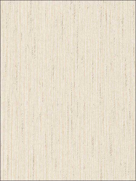 String wallpaper in ivory and gold color - pattern number SL27584 - by Patton Norwall in the Simply Silks 4 collection