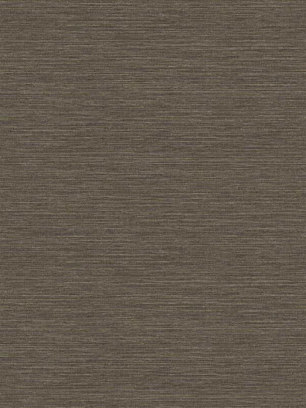 Textile Effect fabric in dark brown color - pattern number WF20006 - by Casa Mia in the Amber collection