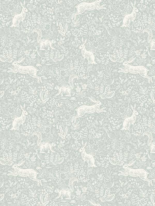 Fable fabric in mineral color - pattern number RI5101 - by Rifle Paper Co in the Rifle Paper Co collection