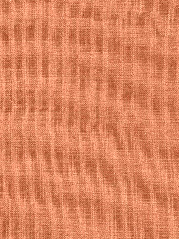 Hopsack Embossed Vinyl fabric in persimmon color - pattern number LW51146 - by Seabrook in the Living With Art II collection
