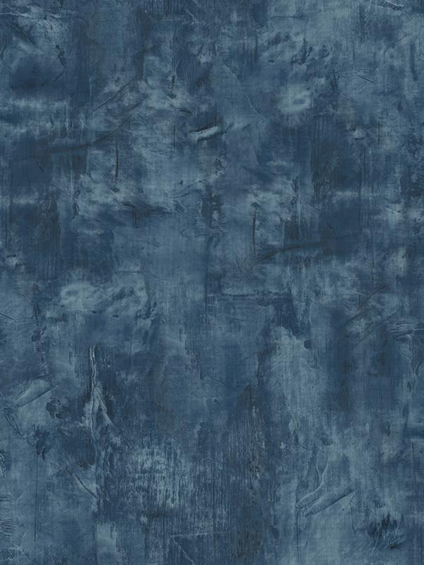 Rustic Stucco Faux wallpaper in denim blue color - pattern number LW51702 - by Seabrook in the Living With Art II collection