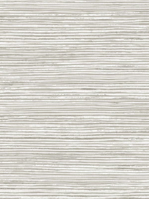 Osprey Faux Grasscloth wallpaper in cove gray and silver color - pattern number LN10308 - by Seabrook in the Lillian August Luxe Retreat collection