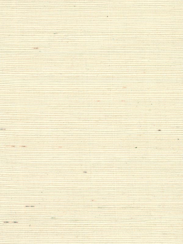Sisal Grasscloth fabric in french vanilla color - pattern number LN11800 - by Seabrook in the Lillian August Luxe Retreat collection