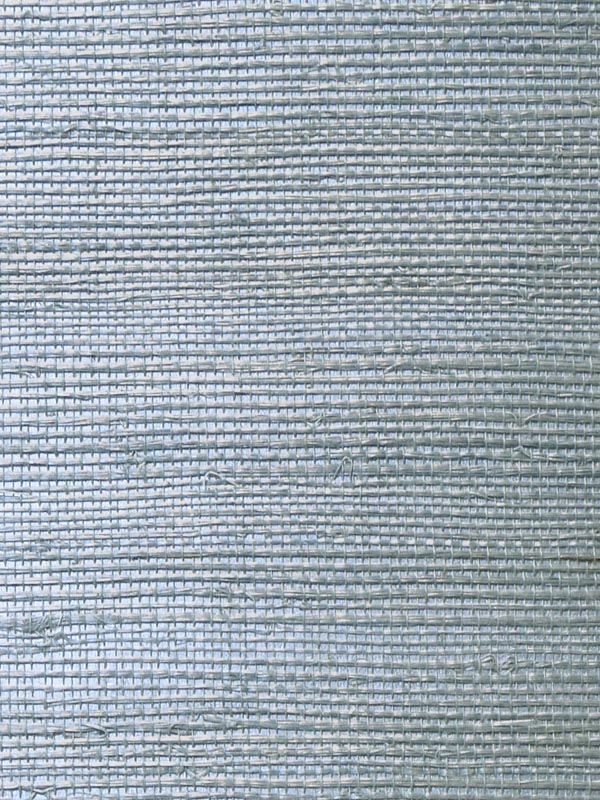 Sisal Grasscloth fabric in metallic frost color - pattern number LN11827 - by Seabrook in the Lillian August Luxe Retreat collection