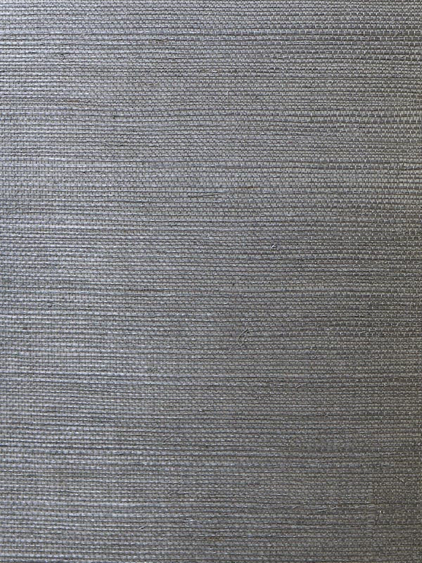 Sisal Grasscloth fabric in graphite color - pattern number LN11845 - by Seabrook in the Lillian August Luxe Retreat collection