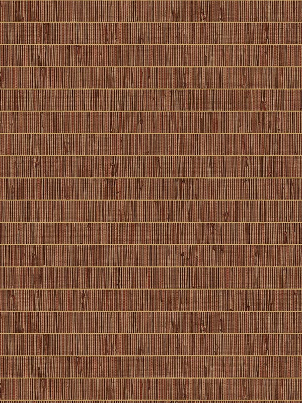 Blue Grass Band fabric in terra cotta color - pattern number TC70016 - by Seabrook in the More Textures collection