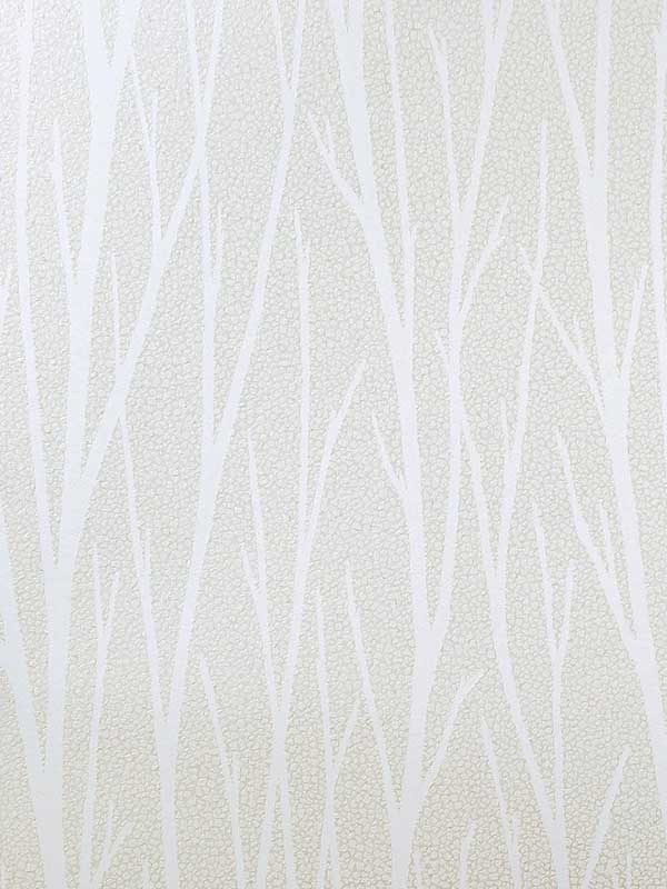 Birch Trail wallpaper in metallic champagne and cream color - pattern number 2232133 - by Seabrook in the Essential Textures by Etten Gallerie collection