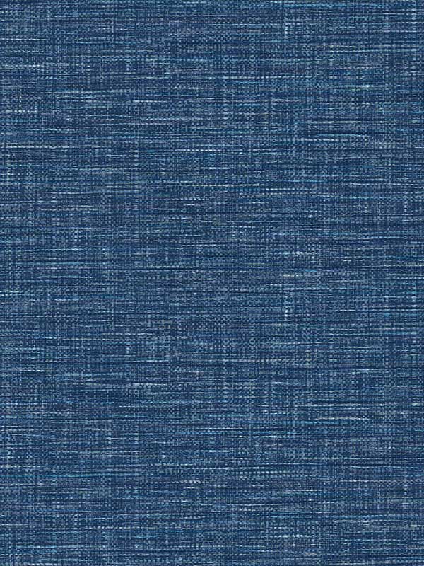 Exhale Faux Grasscloth fabric in dark blue color - pattern number 2903-24120 - by A Street Prints in the Bluebell collection