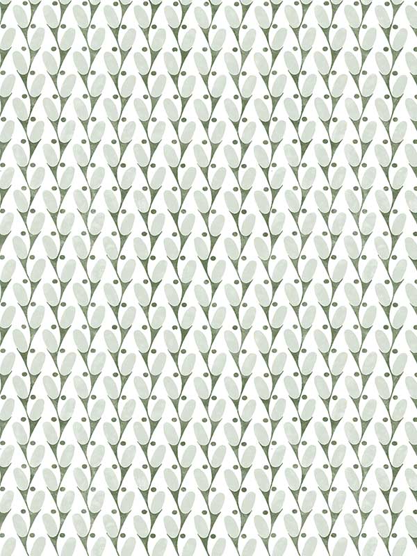 Landon Abstract Geometric fabric in green color - pattern number 2903-25813 - by A Street Prints in the Bluebell collection