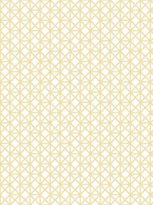 Lisbeth Geometric Lattice fabric in yellow color - pattern number 2969-26003 - by A Street Prints in the Pacifica collection