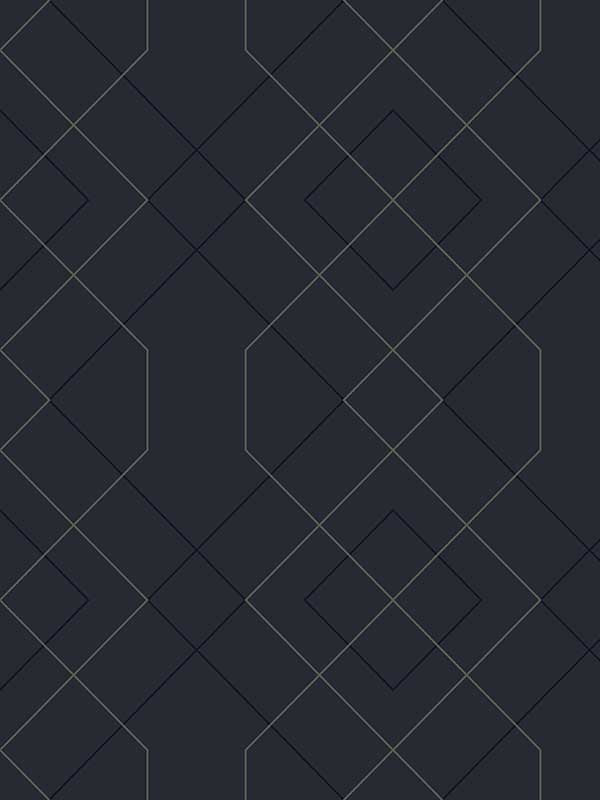 Ballard Geometric fabric in indigo color - pattern number 2964-25913 - by A Street Prints in the Scott Living collection