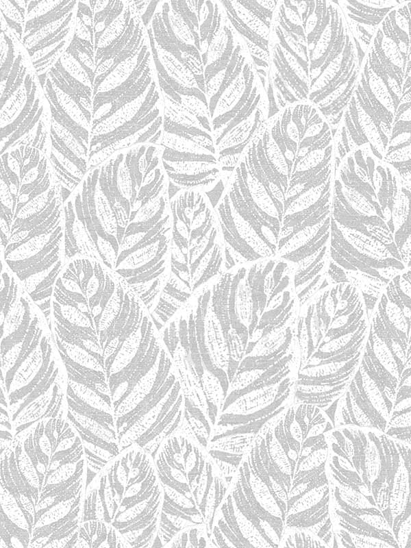 Del Mar Botanical fabric in grey color - pattern number 2964-25925 - by A Street Prints in the Scott Living collection