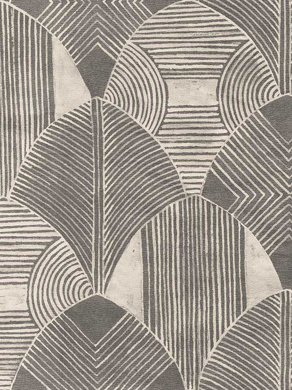 Westport Geometric fabric in charcoal color - pattern number 2964-25928 - by A Street Prints in the Scott Living collection