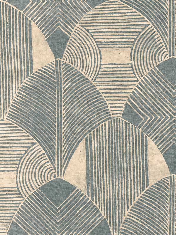 Westport Geometric fabric in teal color - pattern number 2964-25931 - by A Street Prints in the Scott Living collection