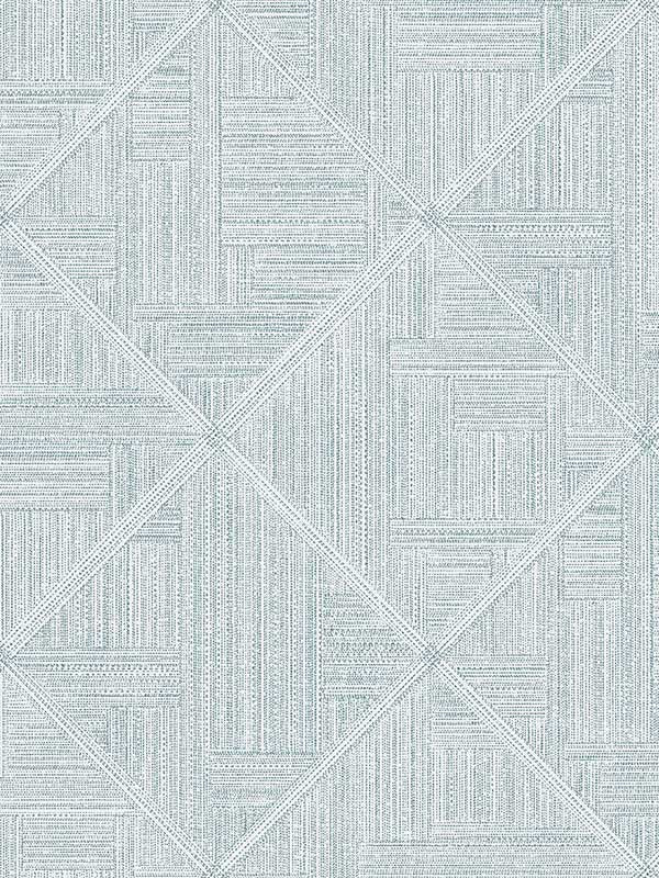 Cade Geometric fabric in teal color - pattern number 2975-26210 - by A Street Prints in the Scott Living Second Edition collection