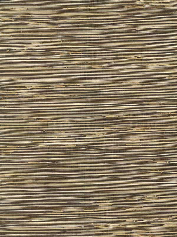 River Grass fabric in black color - pattern number NZ0786 - by York in the Grasscloth Resource Library collection