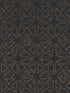 Empire Diamond fabric in black and gold color - pattern number KT2110 - by Ronald Redding in the 24 Karat collection