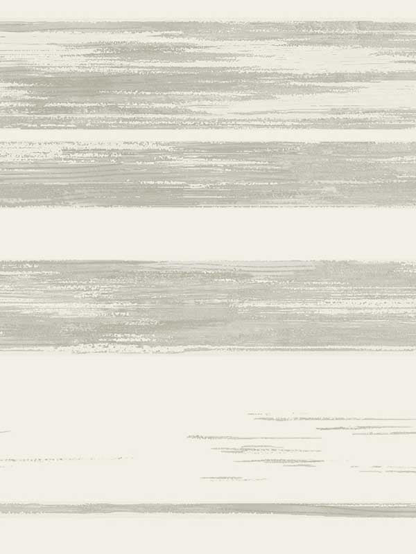 Horizontal Dry Brush fabric in white and grey color - pattern number KT2155 - by Ronald Redding in the 24 Karat collection