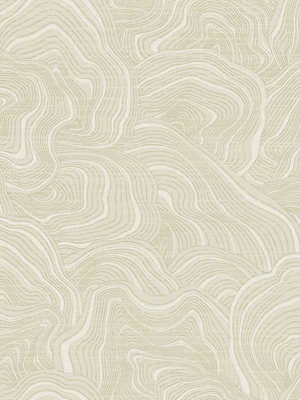 Geodes fabric in cream color - pattern number KT2161 - by Ronald Redding in the 24 Karat collection