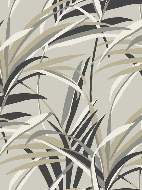 Tropical Paradise fabric in taupe color - pattern number TC2604 - by York in the Tropics Resource Library collection