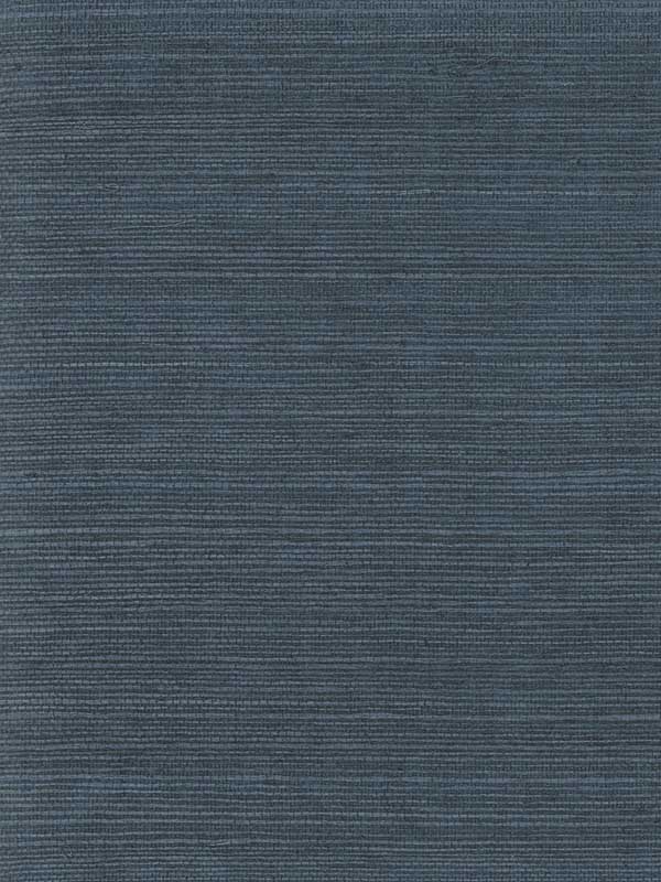 Makasa Sisal fabric in navy color - pattern number VG4405 - by York in the Tropics Resource Library collection