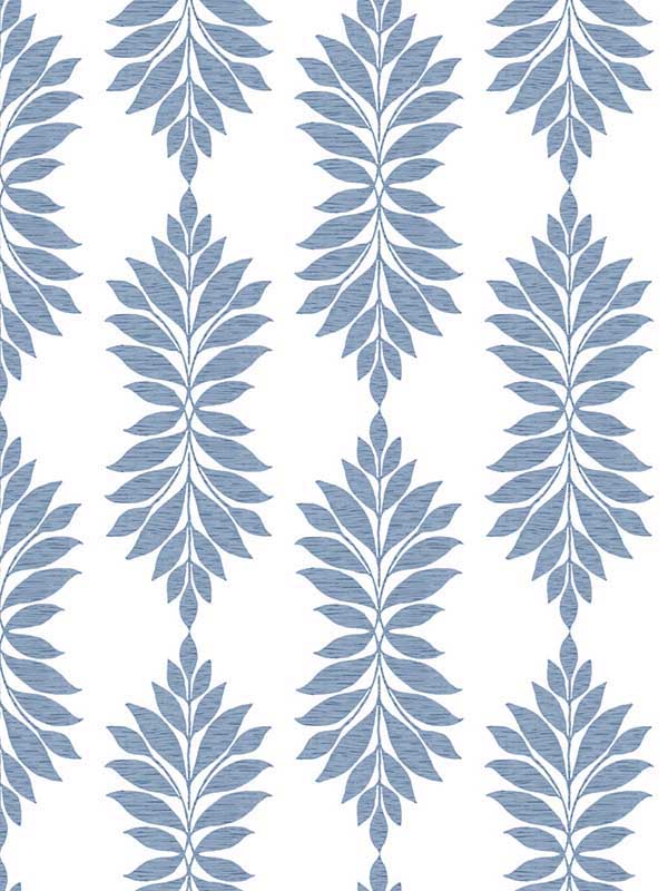 Broadsands Botanica fabric in blue color - pattern number CV4423 - by York in the Waters Edge Resource Library collection