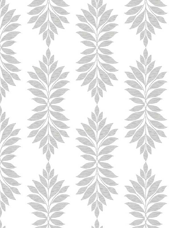 Broadsands Botanica fabric in light grey color - pattern number CV4428 - by York in the Waters Edge Resource Library collection