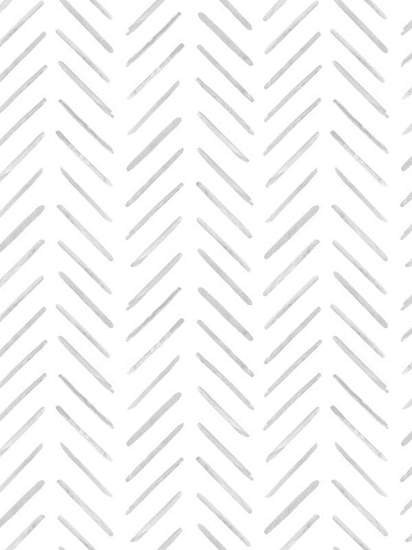 Painted Herringbone fabric in grey color - pattern number CV4453 - by York in the Waters Edge Resource Library collection