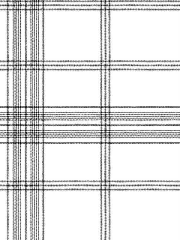 Charter Plaid wallpaper in black color - pattern number CV4464 - by York in the Waters Edge Resource Library collection