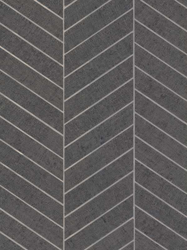 Atelier Herringbone fabric in dark grey color - pattern number HO2107 - by Ronald Redding in the Traveler collection