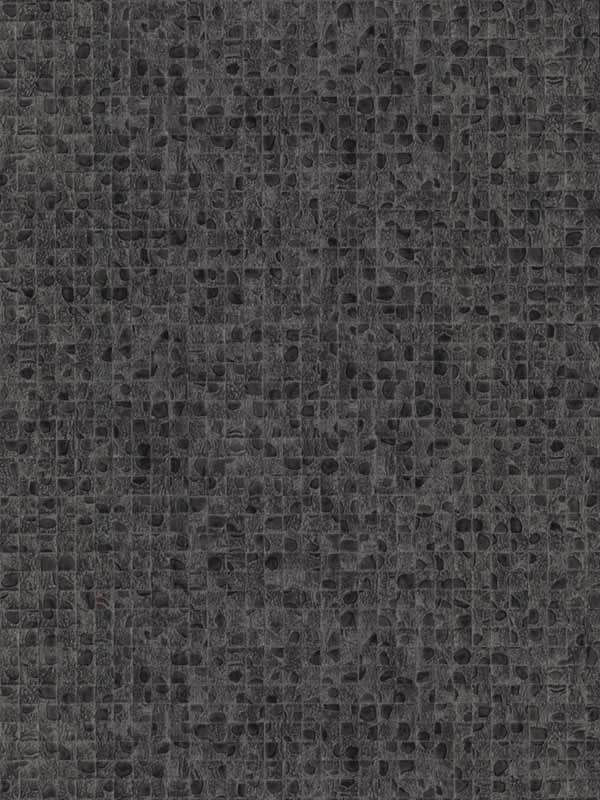 Leather Lux fabric in grey color - pattern number HO2119 - by Ronald Redding in the Traveler collection
