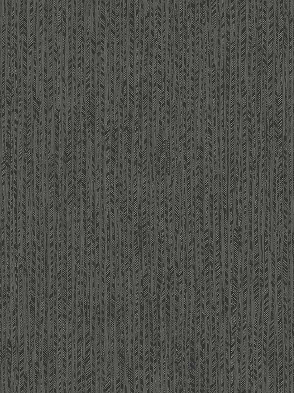Feather Fletch wallpaper in black color - pattern number HO2139 - by Ronald Redding in the Traveler collection