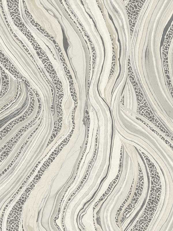 Streaming Cheetah fabric in grey color - pattern number HO2172 - by Ronald Redding in the Traveler collection