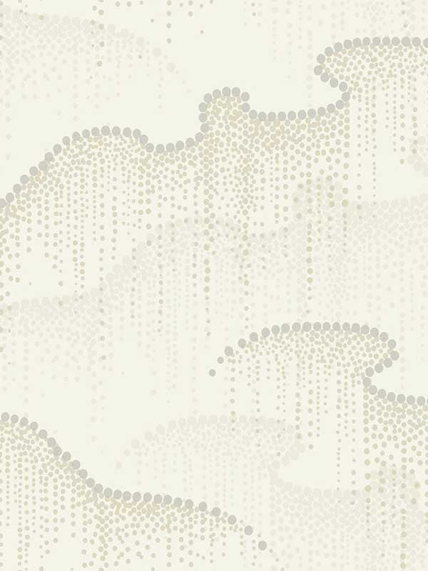 Moonlight Pearls fabric in cream color - pattern number OS4266 - by Candice Olson in the Modern Nature Second Edition collection