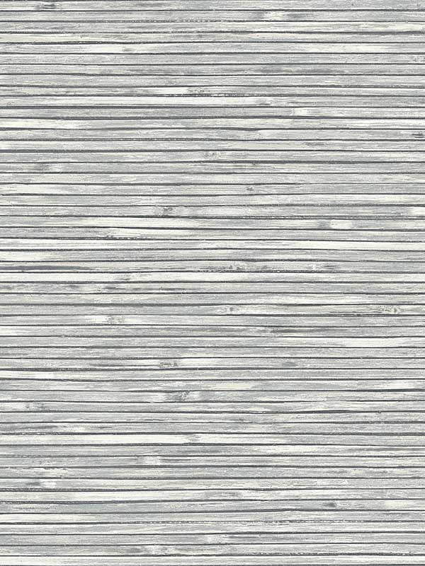 Bellport Wooden Slat fabric in dark grey color - pattern number 2927-81308 - by A Street Prints in the Newport collection