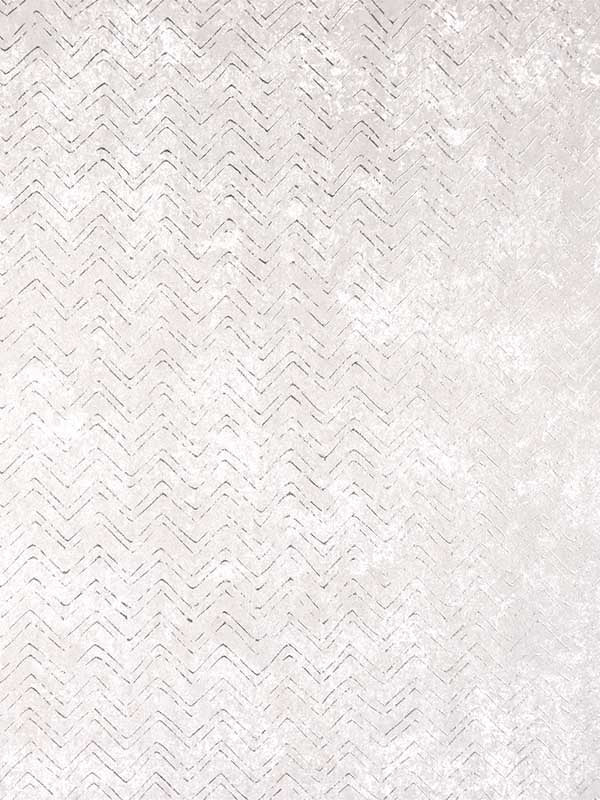 Luna Distressed Chevron fabric in platinum color - pattern number 2927-00604 - by Brewster in the Polished collection