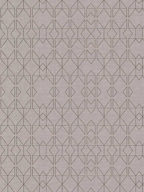 Paititi Diamond Trellis fabric in silver color - pattern number 4019-86406 - by A Street Prints in the Lustre A Metallic Collection collection